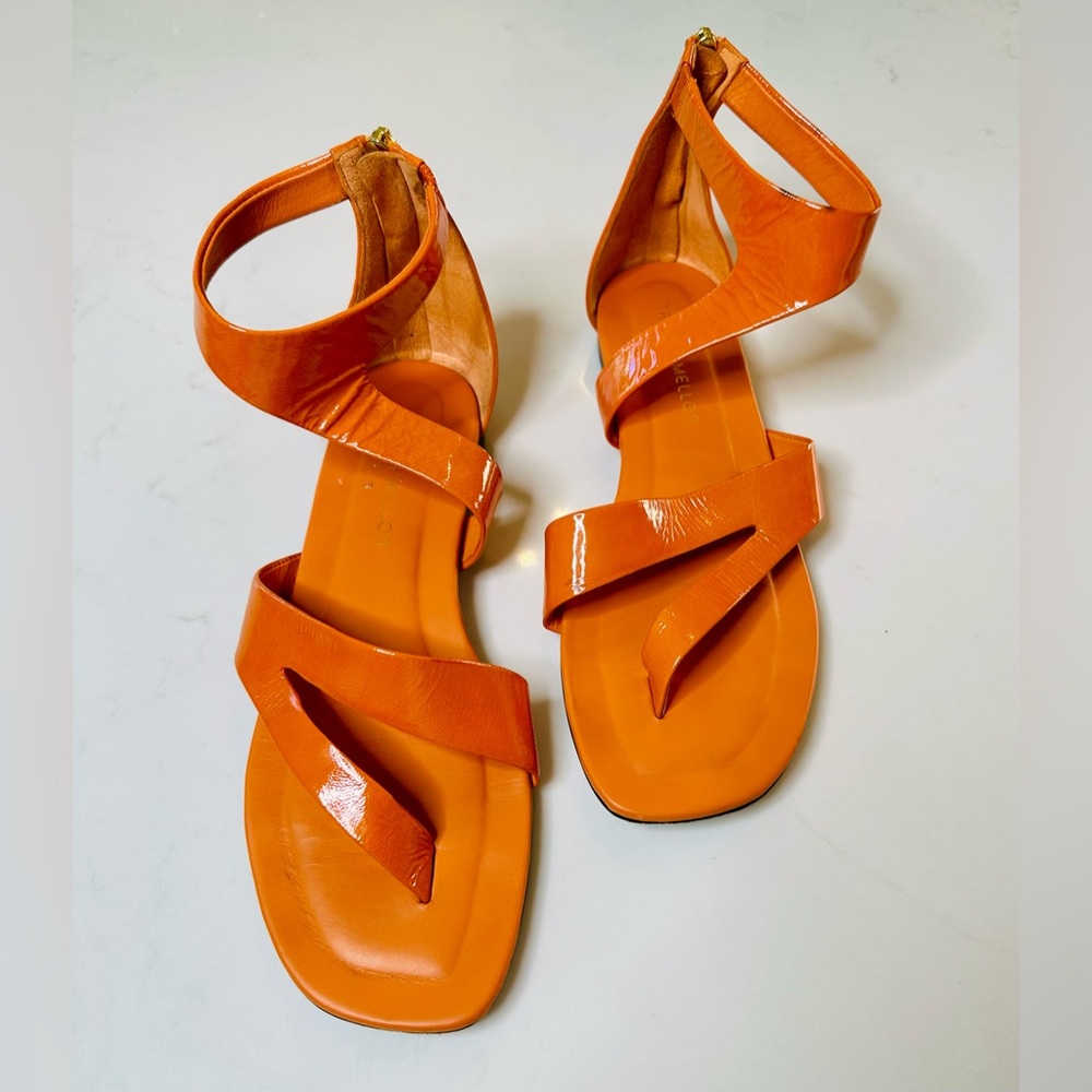 Tamara Mellon Orange Sandals